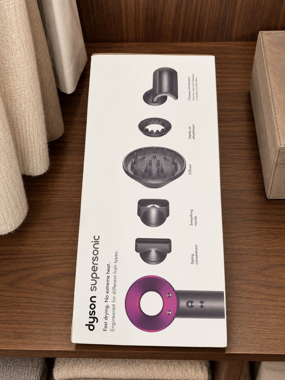 Dyson New Supersonic Hair Dryer with Pink Accent - Picture 6 of 10